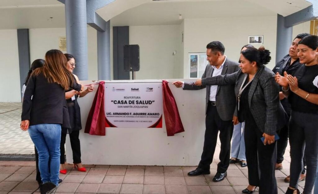 Más salud para Coronango: reabren Casa de Salud de San Martín Zoquiapan