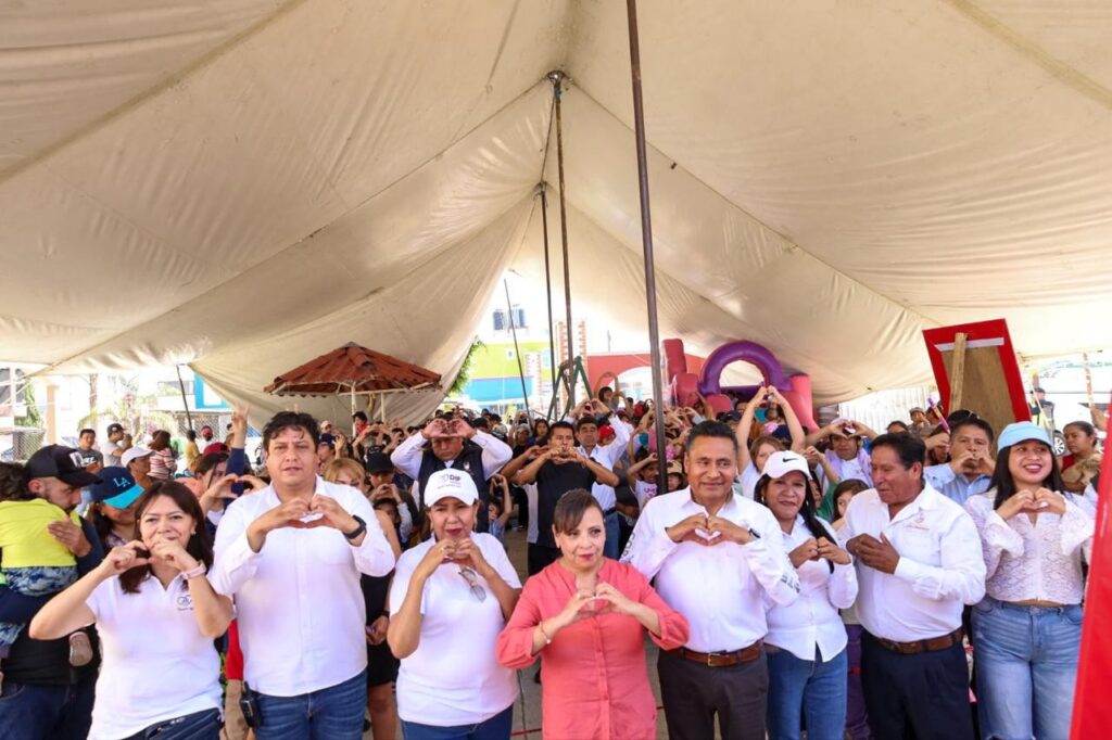 Coronango se llena de sonrisas con la Caravana de la Niñez