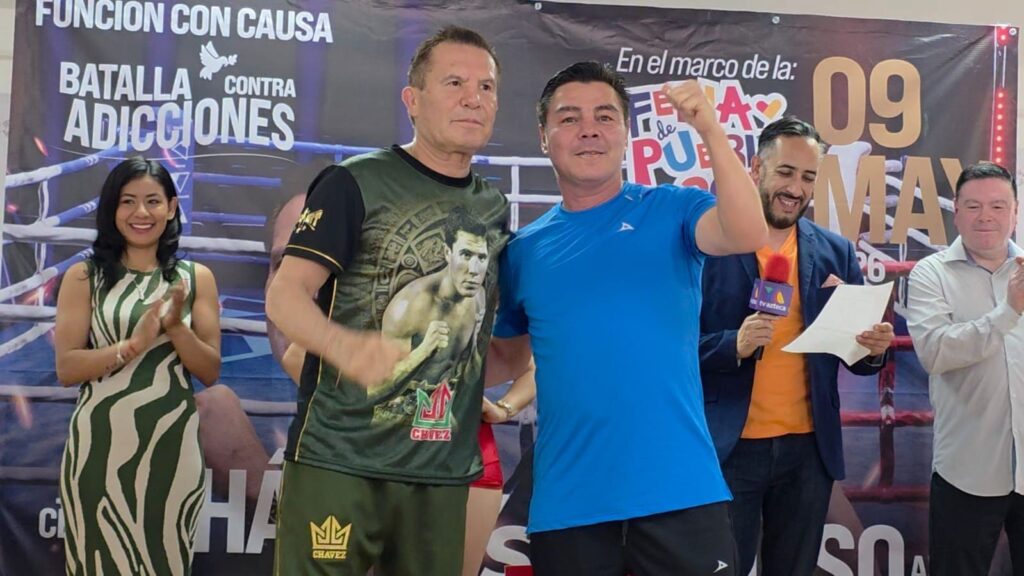 JULIO CÉSAR CHÁVEZ Y EL «TRAVIESO» ARCE LISTOS PARA LA GRAN PELEA CON CAUSA