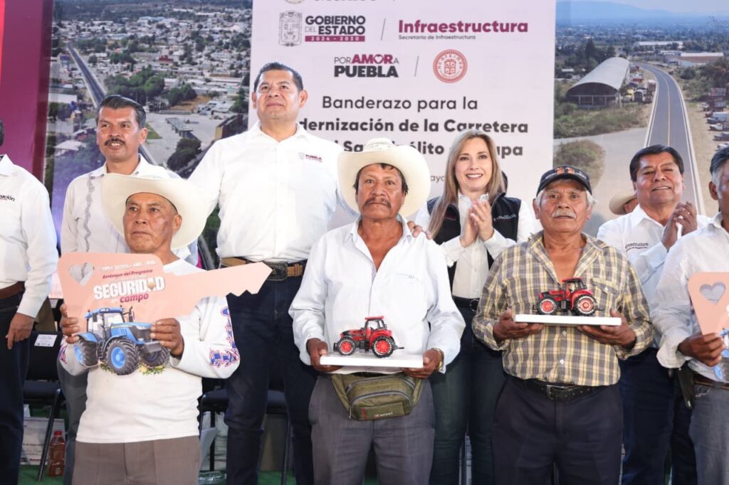 PUEBLA, POLO AGROALIMENTARIO ESTRATÉGICO DEL PAÍS; SE FORTALECE LA TECNIFICACIÓN DEL CAMPO
