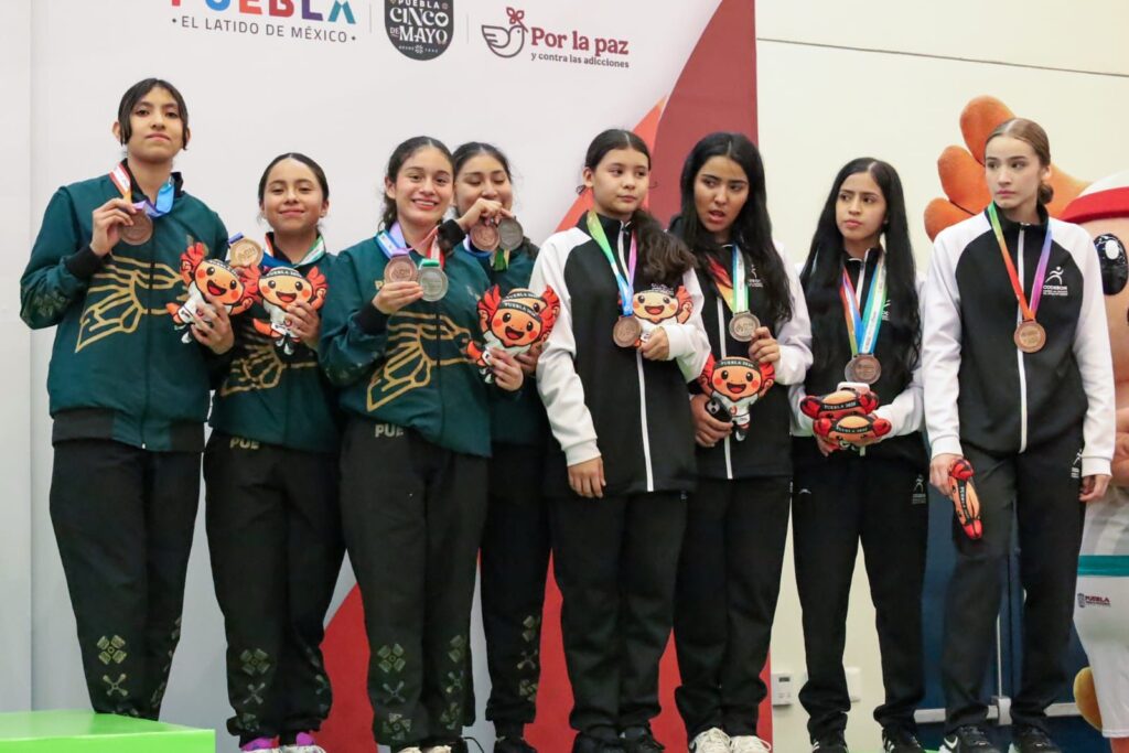Puebla sube al podio nacional en la disciplina de Karate Do