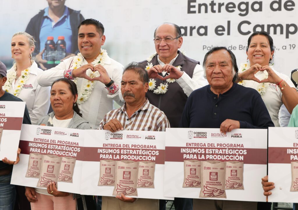 APOYA GOBIERNO ESTATAL A VIVERISTAS Y CAMPESINOS POBLANOS PARA IMPULSAR SOBERANÍA ALIMENTARIA