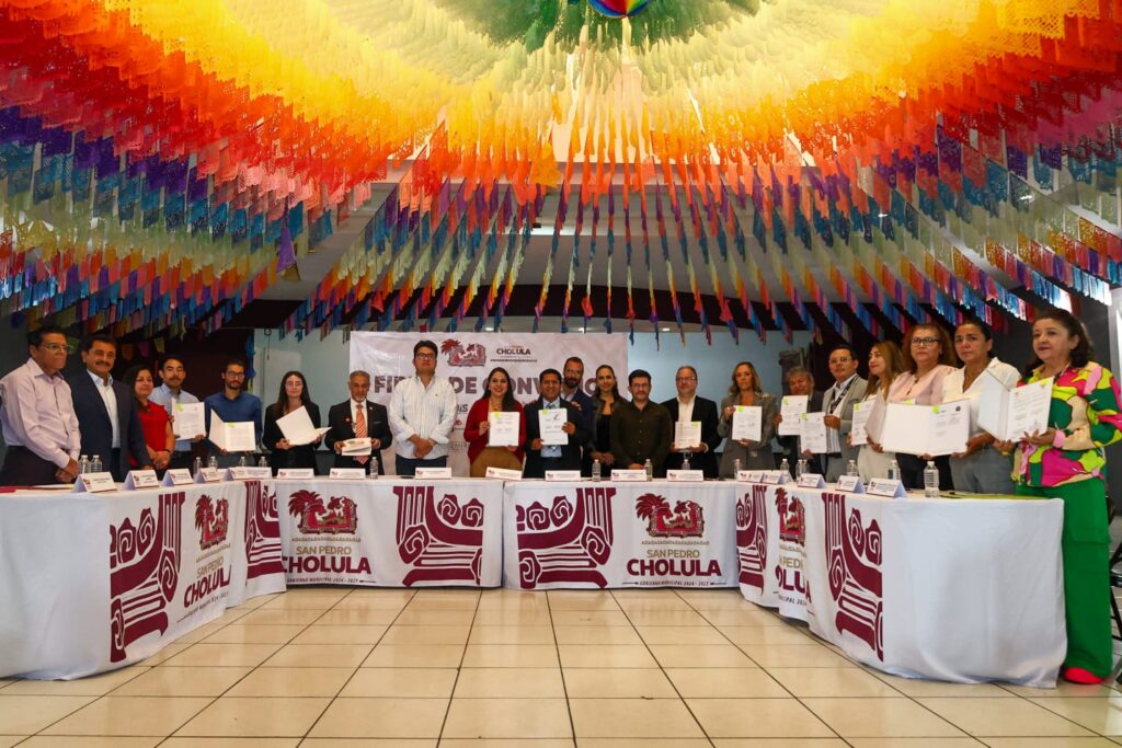 Refuerza Tonantzin Fernández compromiso con la educación superior en San Pedro Cholula