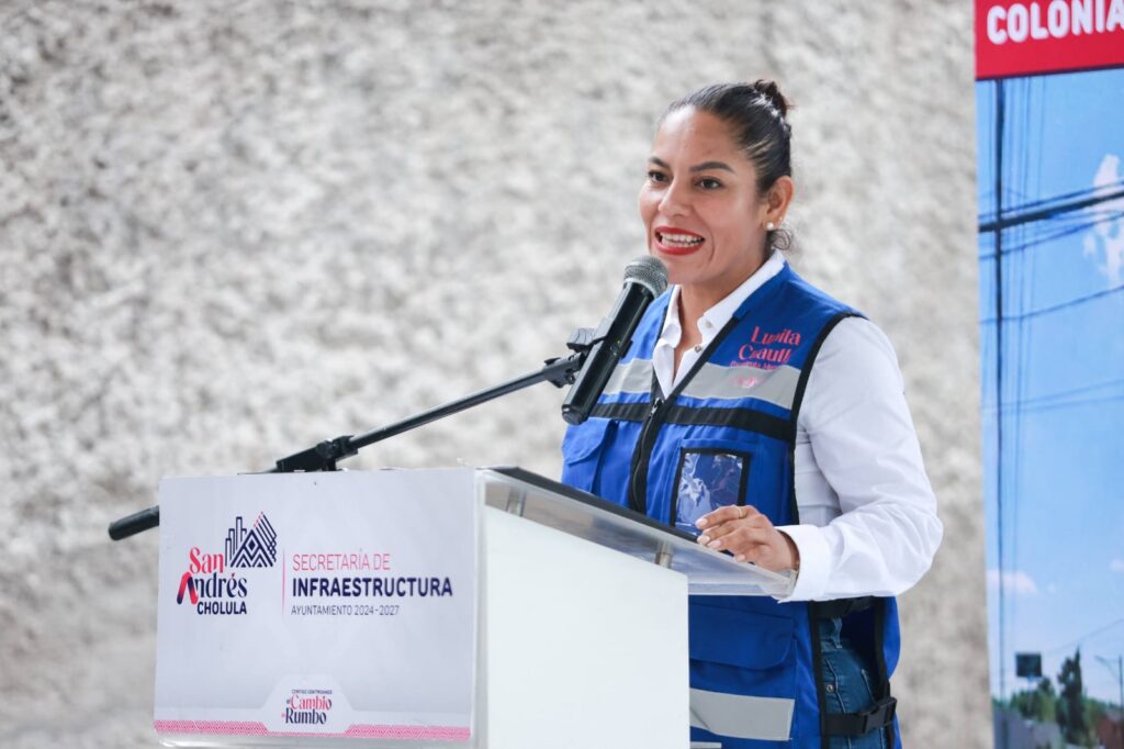 Más obras de calidad en San Andrés Cholula: Lupita Cuautle arranca obra de rehabilitación en Concepción Guadalupe