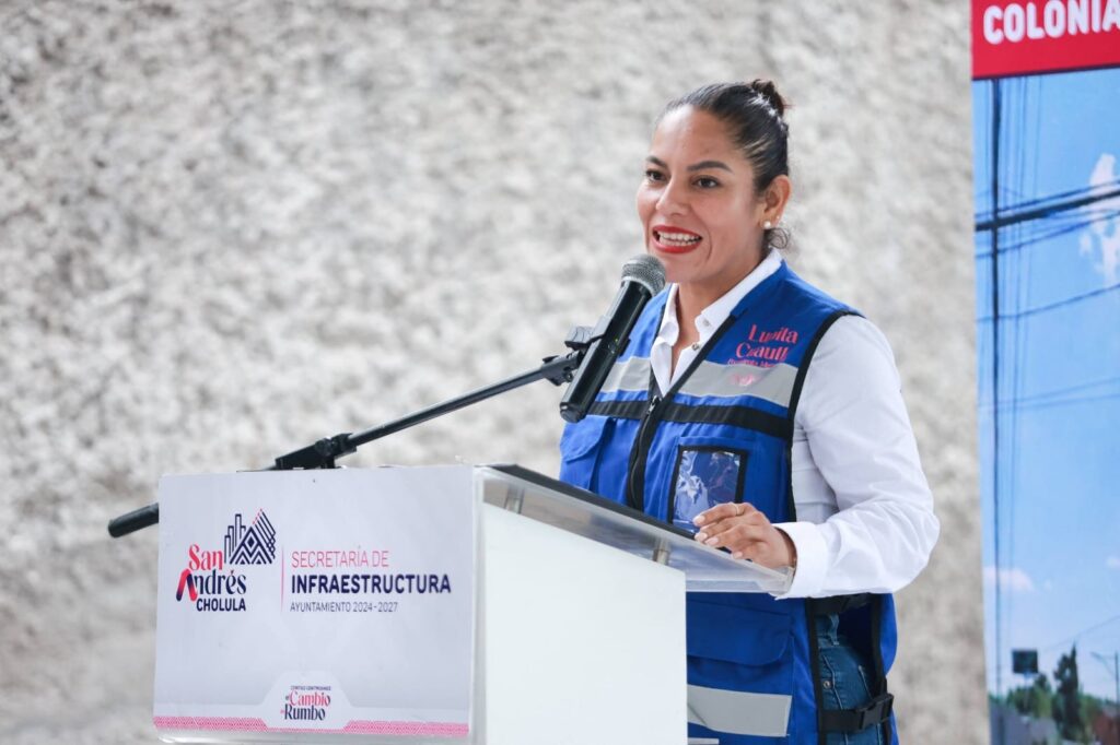 Más obras de calidad en San Andrés Cholula: Lupita Cuautle arranca obra de rehabilitación en Concepción Guadalupe