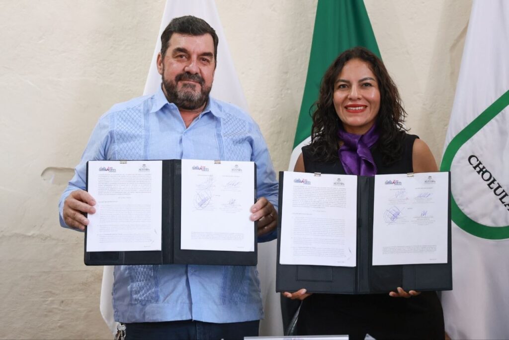 Lupita Cuautle crece red de apoyo para mujeres con segundo convenio intermunicipal