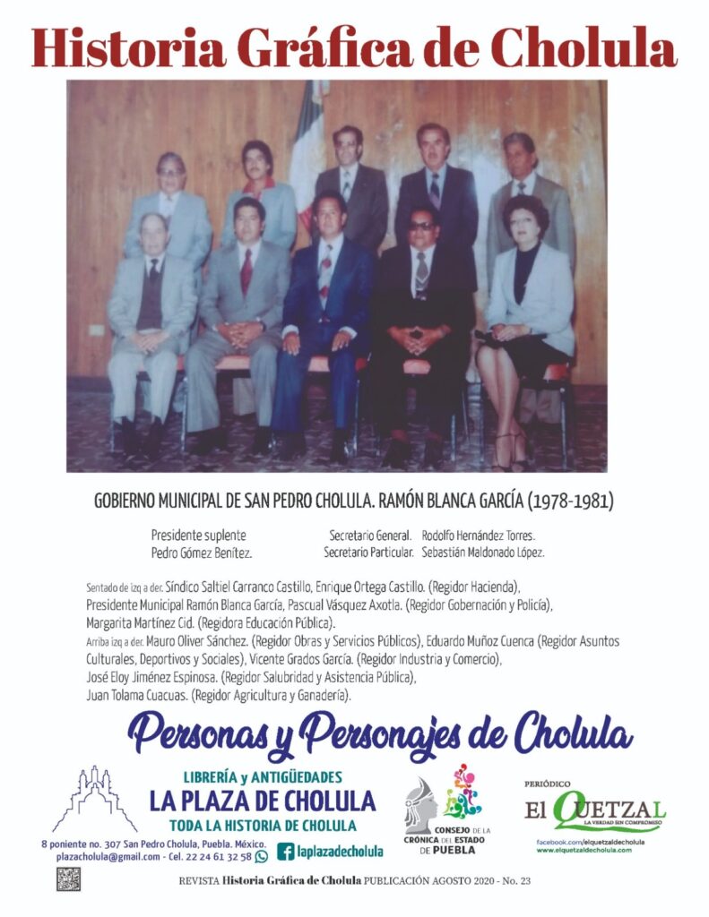 Fallece Ramón Blanca García, exalcalde de San Pedro Cholula y referente político del municipio
