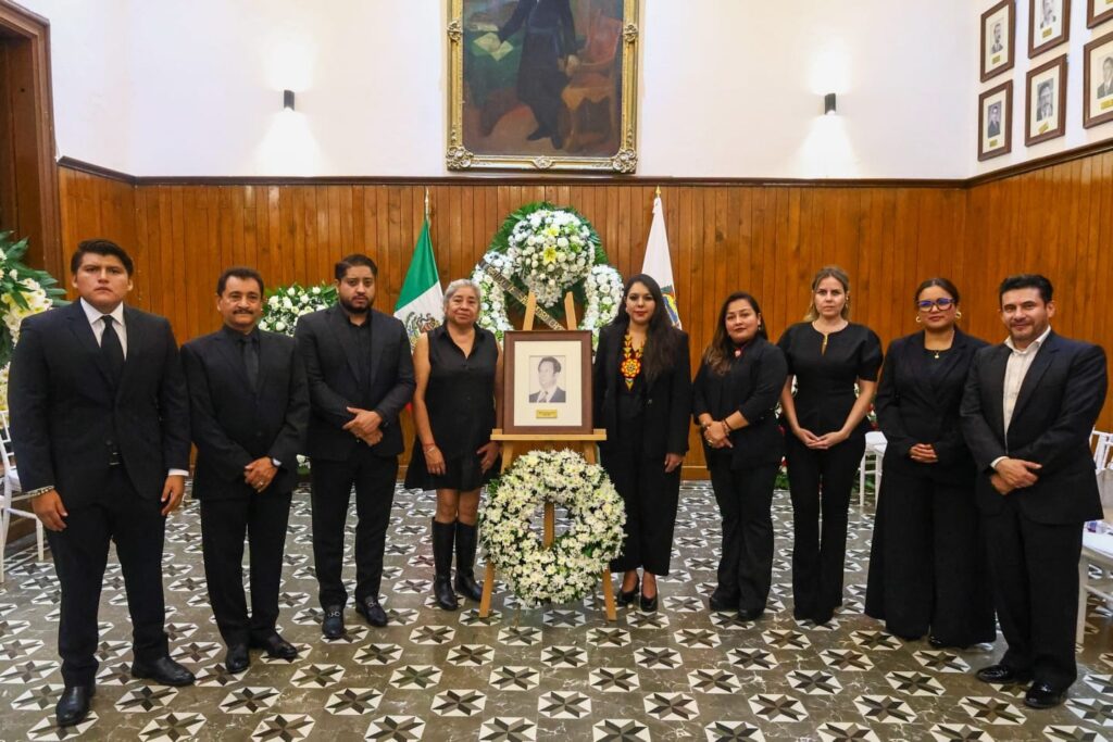 San Pedro Cholula rinde homenaje póstumo al exalcalde Ramón Blanca García