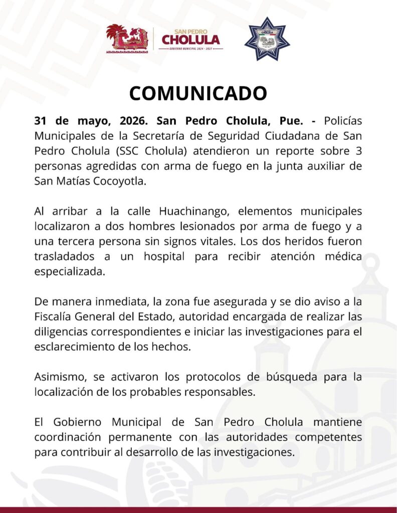 COMUNICADO