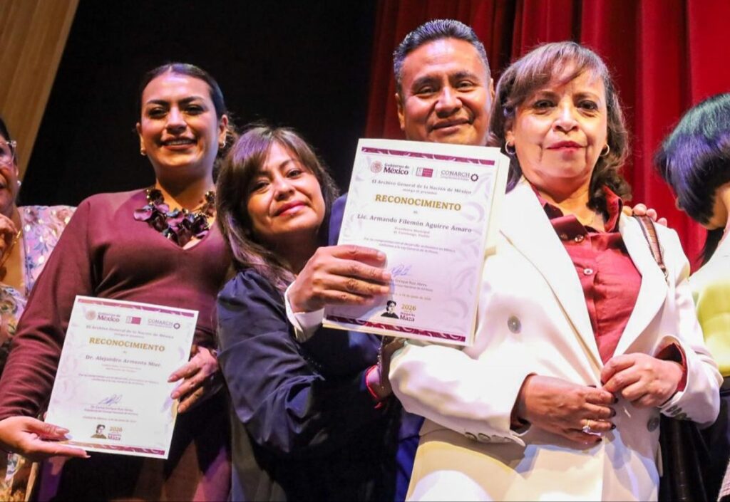 Recibe Coronango reconocimiento nacional por innovación y buenas prácticas archivísticas