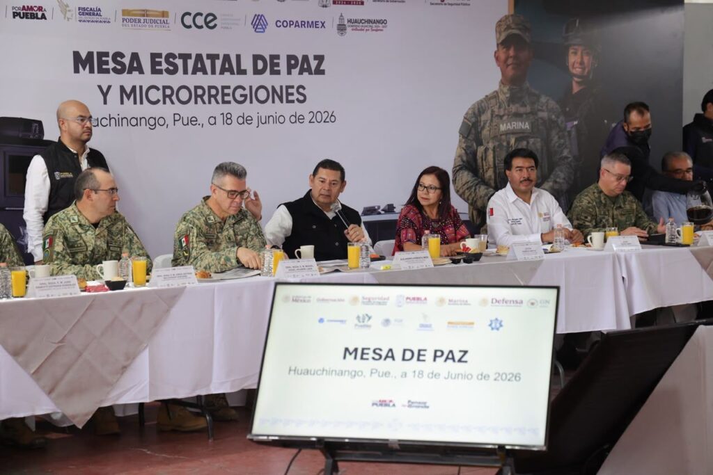 GOBIERNOS FEDERAL, ESTATAL Y FUERZAS ARMADAS REFUERZAN ESTRATEGIA DE SEGURIDAD EN LA SIERRA NORTE