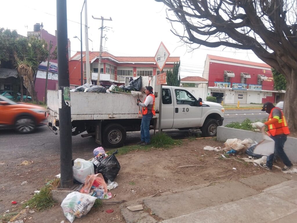 Mantiene Servicio de Limpia acciones permanentes para erradicar puntos de disposición irregular de residuos
