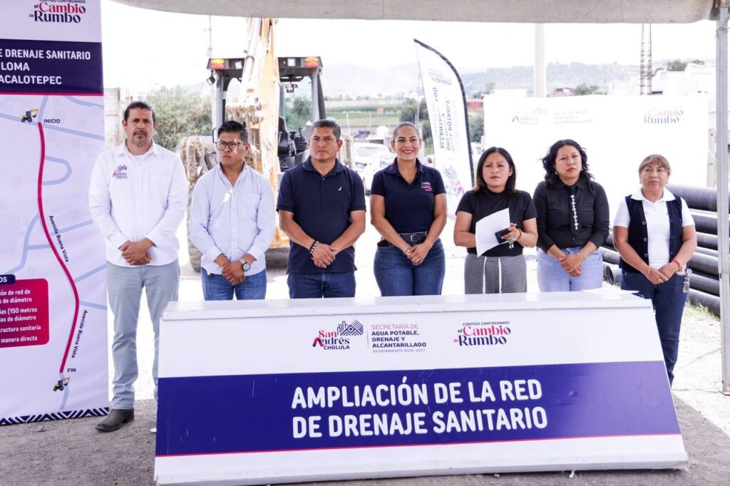 Inicia Lupita Cuautle ampliación de infraestructura hidráulica en San Antonio Cacalotepec