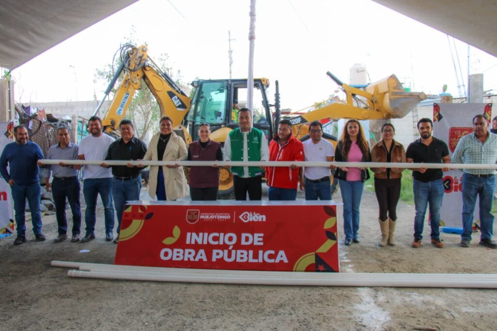 ROBERTO SOLÍS CUMPLE EN LA COLONIA TECAYEHUATZIN: ARRANCA LA TRANSFORMACIÓN DE SU RED DE AGUA POTABLE