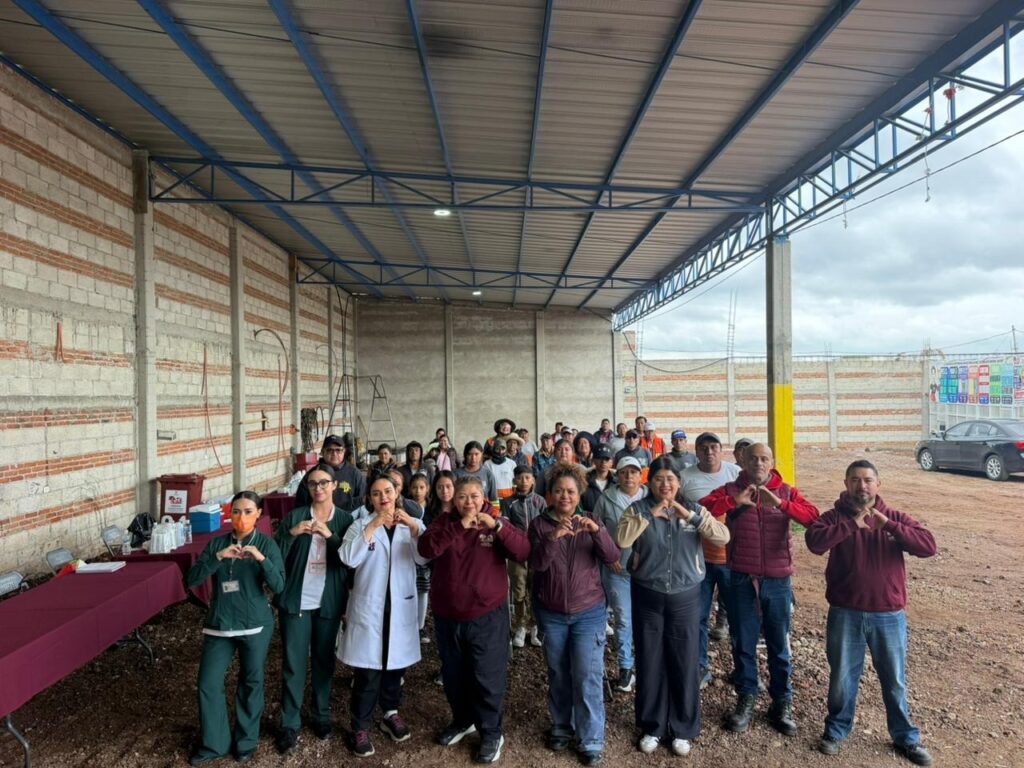 Realiza Organismo Operador del Servicio de Limpia jornada de vacunación en beneficio de su personal y sus familias