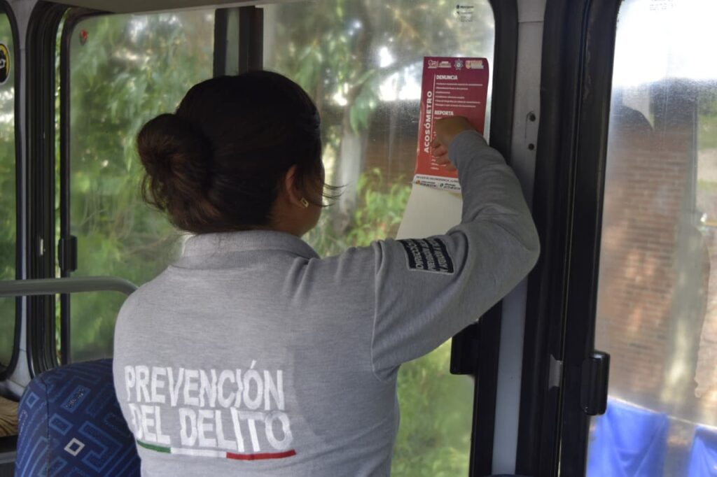 Impulsa Tonantzin Fernández acciones para prevenir el acoso en el transporte público