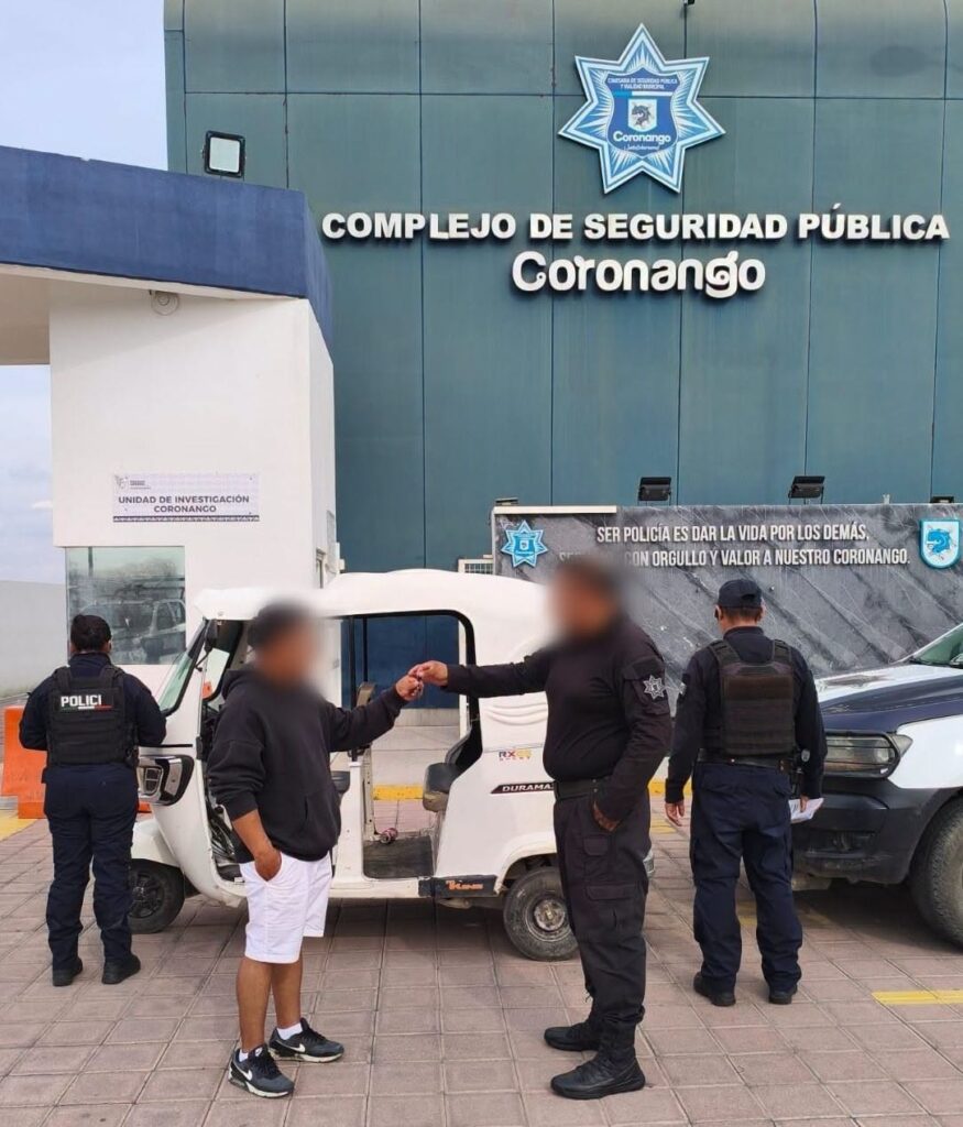 Policía de Coronango recupera mototaxi robado tras operativo de búsqueda en San Antonio Mihuacán