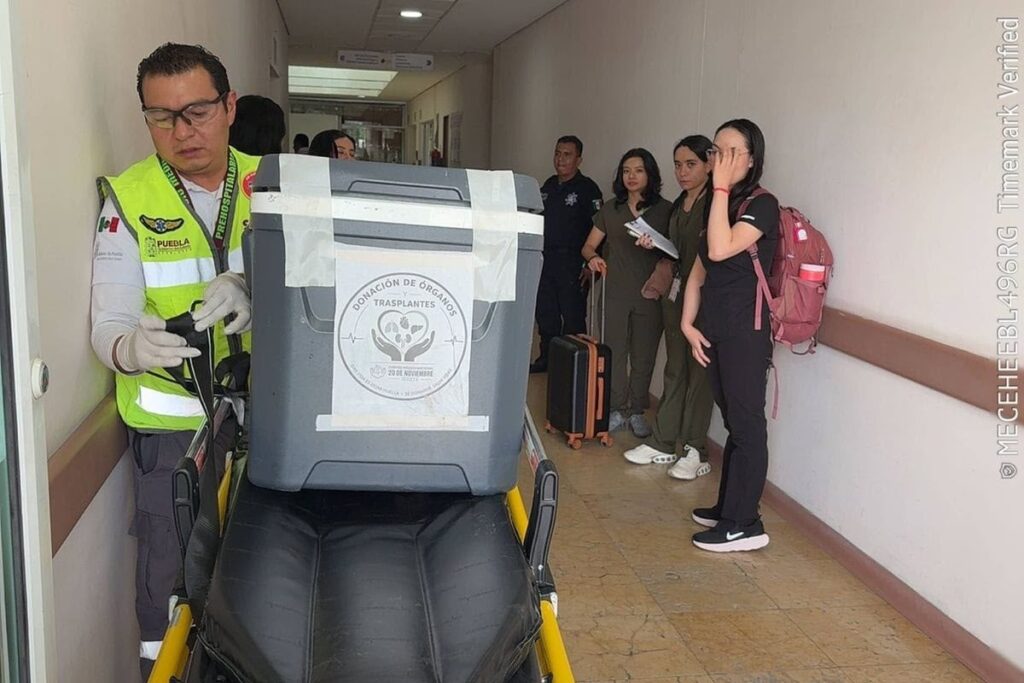 TRABAJO CONJUNTO Y SOLIDARIDAD DE FAMILIA POBLANA PERMITEN PROCURACIÓN DE ÓRGANO A CDMX