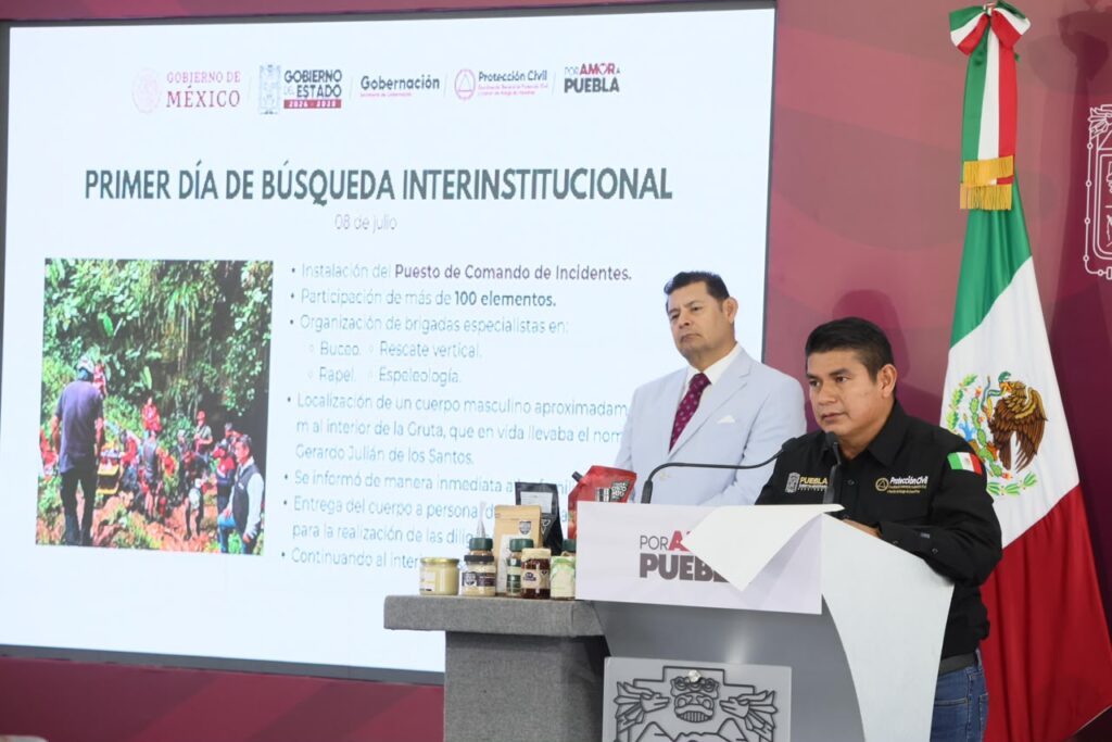 GOBIERNO ESTATAL GARANTIZA ACOMPAÑAMIENTO Y TRABAJO INSTITUCIONAL ANTE EMERGENCIA EN CUETZALAN