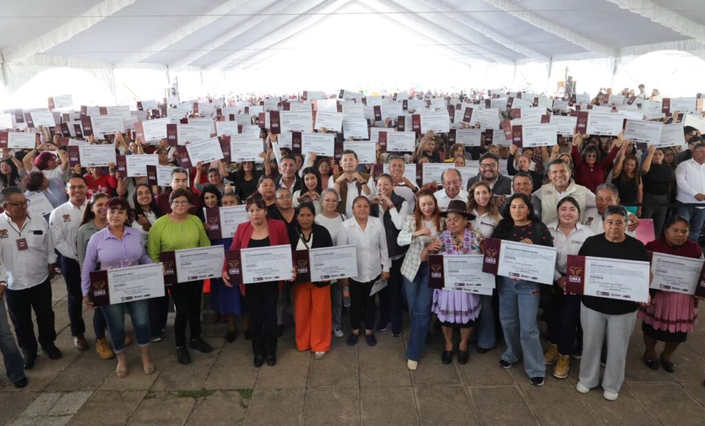 CON 508 PROYECTOS DE OBRA COMUNITARIA, GOBIERNO DEL ESTADO IMPULSA BIENESTAR