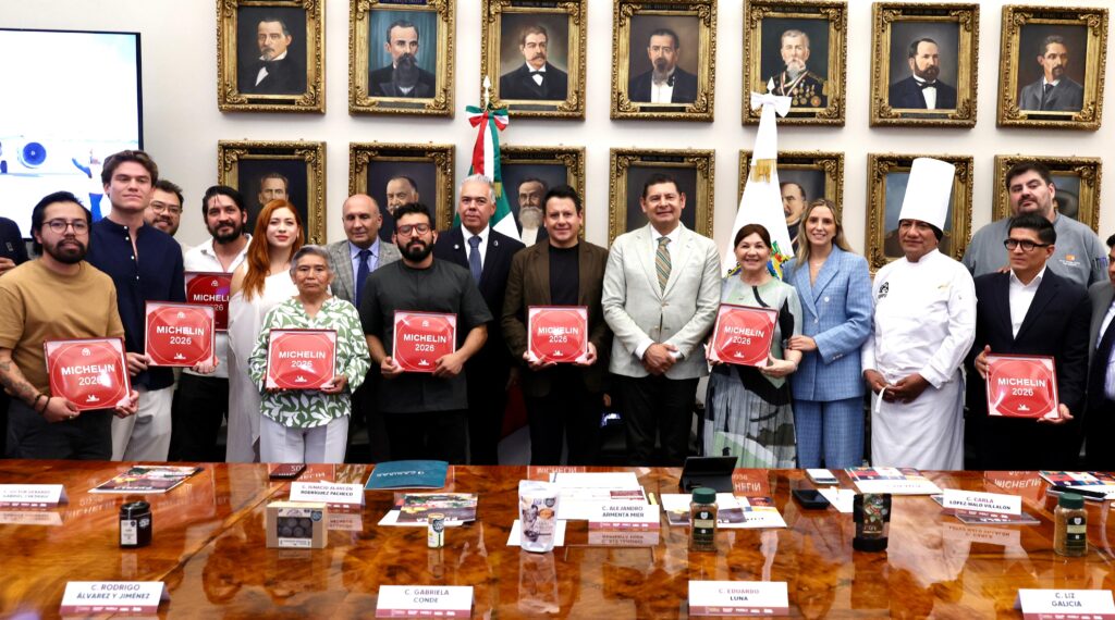 RECONOCE PUEBLA A RESTAURANTES DISTINGUIDOS POR LA GUÍA MICHELIN