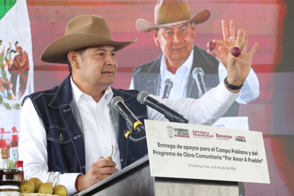 EN PUEBLA PASAMOS DE LA POBREZA ALIMENTARIA A LA RIQUEZA COMUNITARIA: ARMENTA MIER