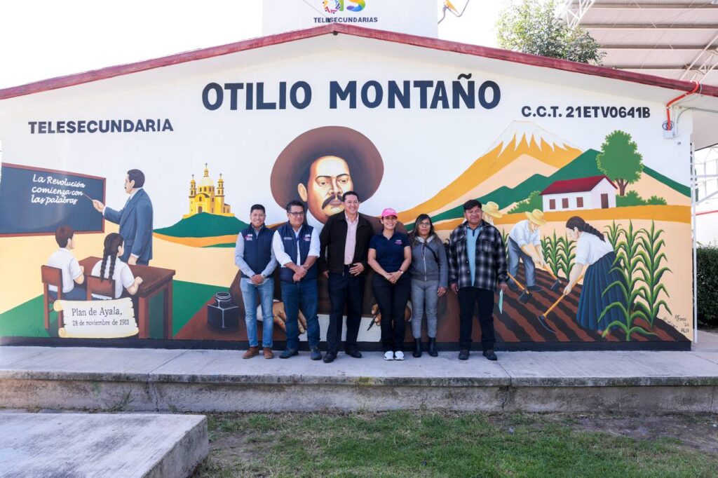 Realiza Lupita Cuautle jornada de reforestación en telesecundaria de la inspectoría Emiliano Zapata