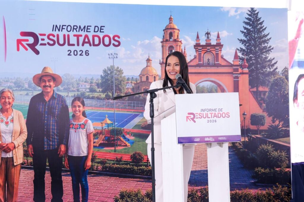 Con resultados en seguridad y desarrollo, Lupita Cuautle presenta informe trimestral en San Antonio Cacalotepec