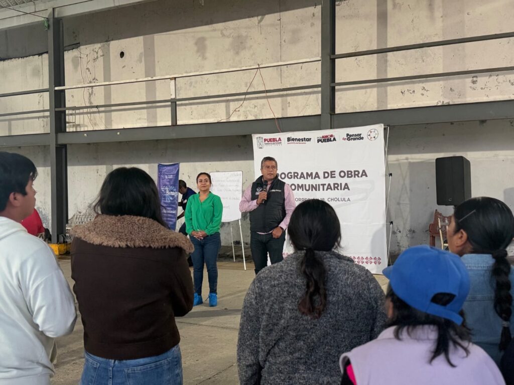 Ray Cuautli encabeza Asamblea Comunitaria en Santa María Acuexcomac