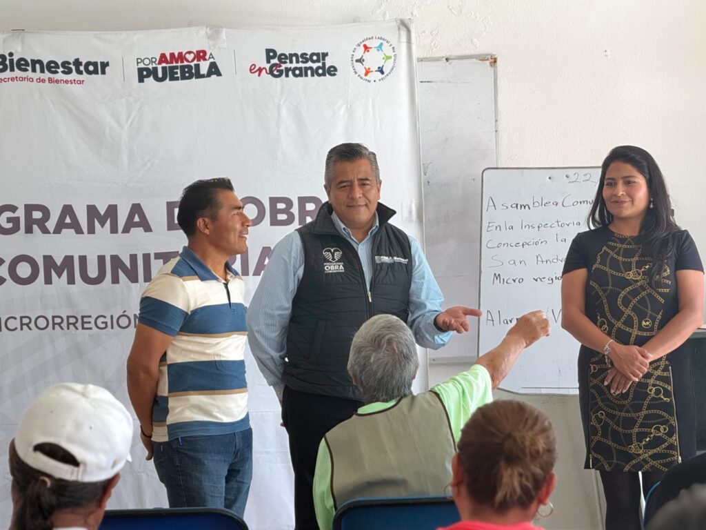Ray Cuautli encabeza la primera Asamblea Comunitaria del Programa de Alarmas Vecinales en Concepción La Cruz