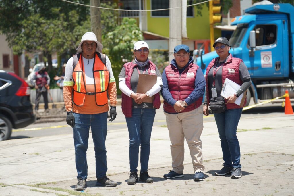 “Transformación en Marcha” lleva acciones de mantenimiento y atención ciudadana a San Juan Calvario y Santiago Mixquitla