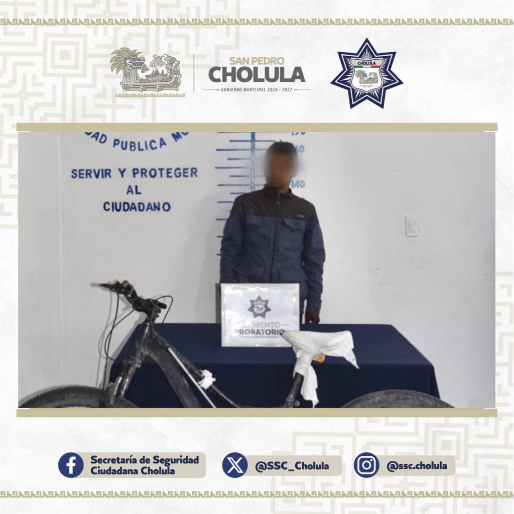 San Pedro Cholula informa detención de probable responsable de agresión contra menor; DIF brinda atención integral a la víctima