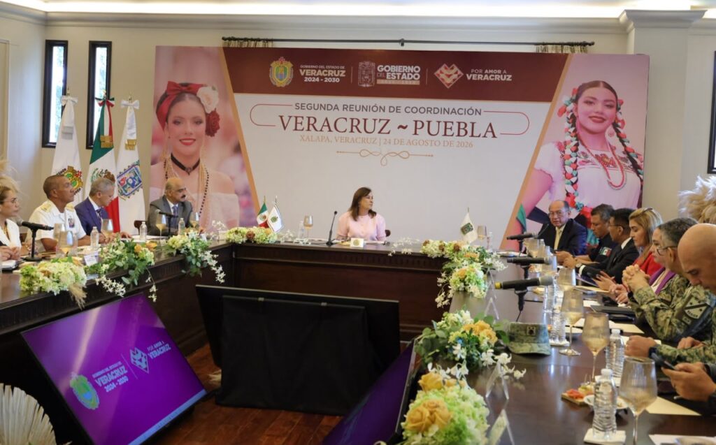 GOBIERNOS ESTATALES DE PUEBLA Y VERACRUZ REFUERZAN COORDINACIÓN EN MATERIA DE SEGURIDAD