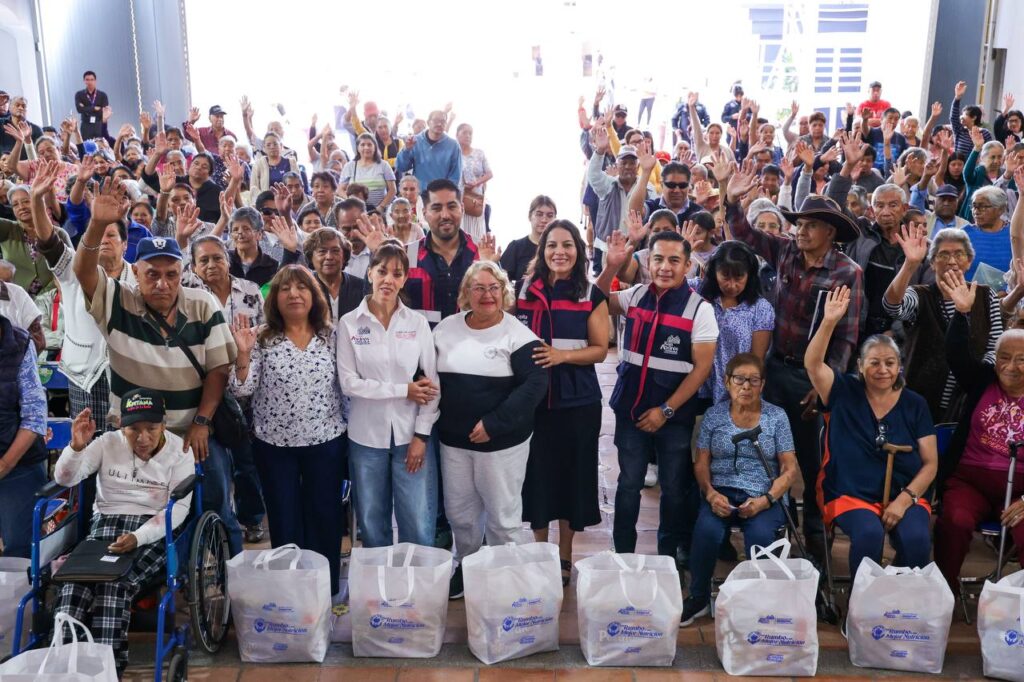 Continúa San Andrés Cholula con apoyos alimentarios para las familias sanandreseñas