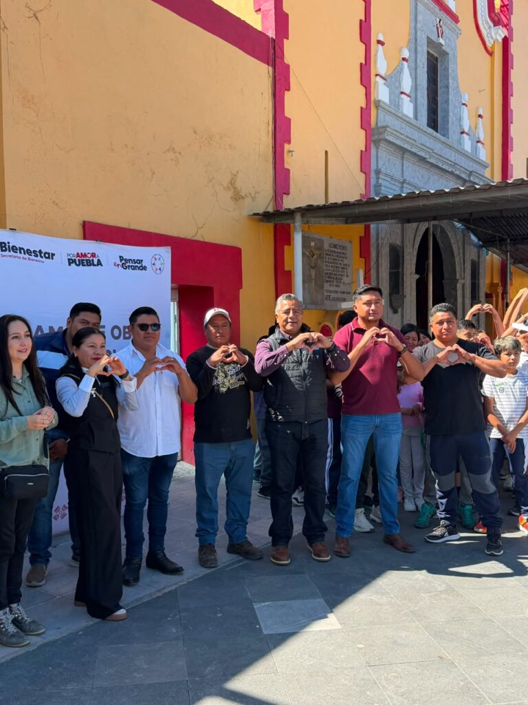 Ray Cuautli encabeza el inicio de obra comunitaria para la dignificación del Centro Comunitario en San Diego Cuachayotla