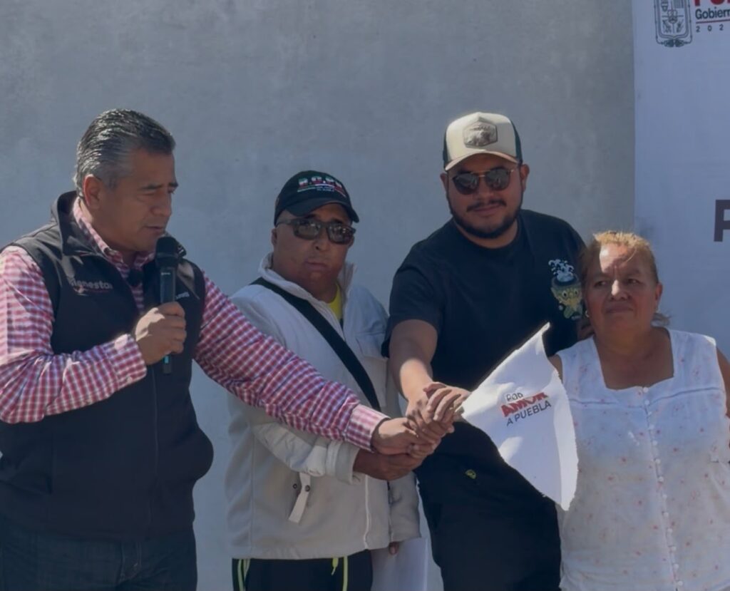 Arranca Obra Comunitaria en Santa María Acuexcomac para fortalecer espacios deportivos