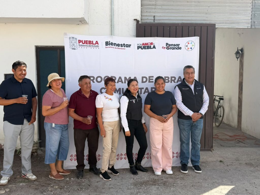 Ray Cuautli da el banderazo de inicio a obras comunitarias que fortalecen el bienestar de las familias de la Microrregión 18
