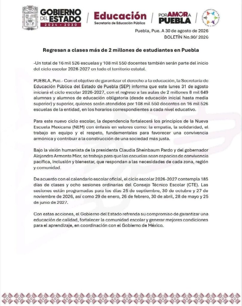 ¡Huejotzingo está listo para un nuevo comienzo!