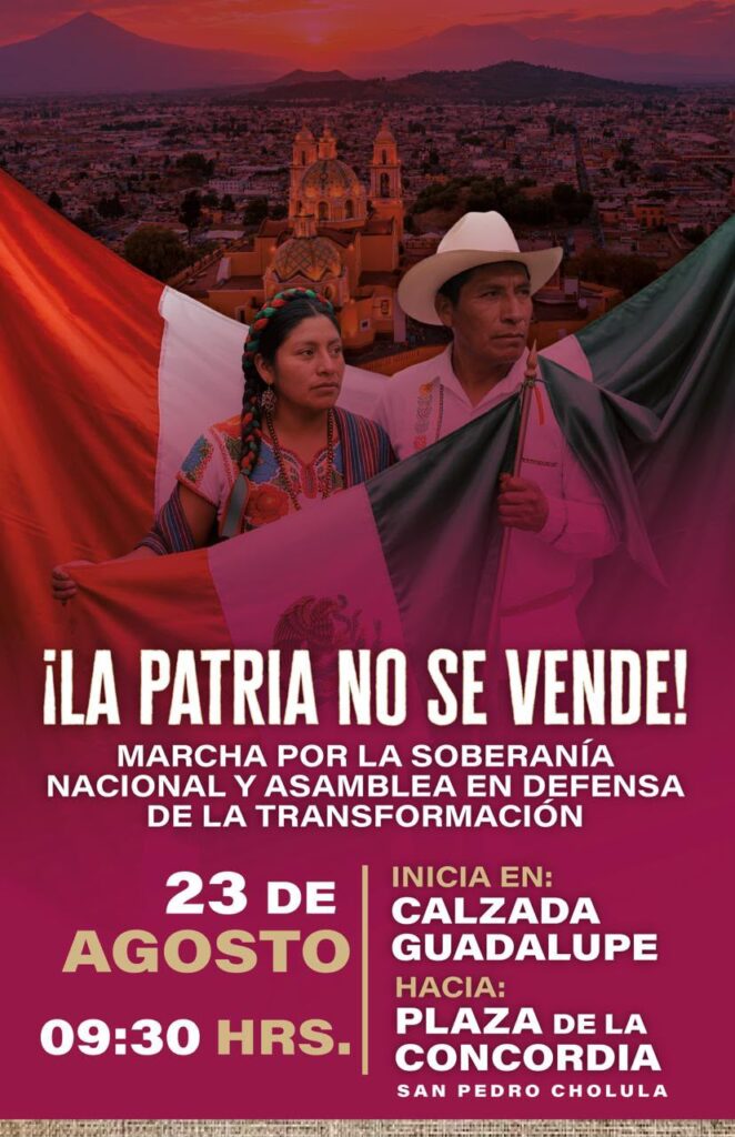 Convocatoria ciudadana en San Pedro Cholula