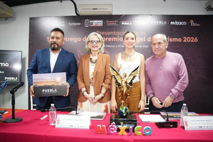 Puebla será sede de la 11.ª edición de los Galardones Ángel del Turismo 2026
