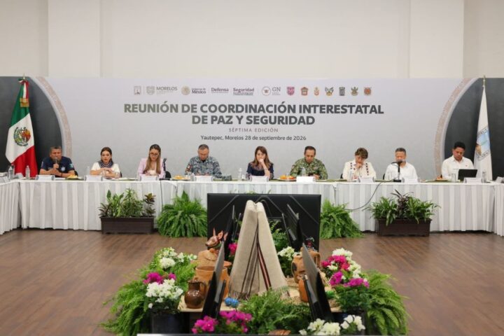 Puebla fortalece coordinación con entidades del centro del país para consolidar la paz