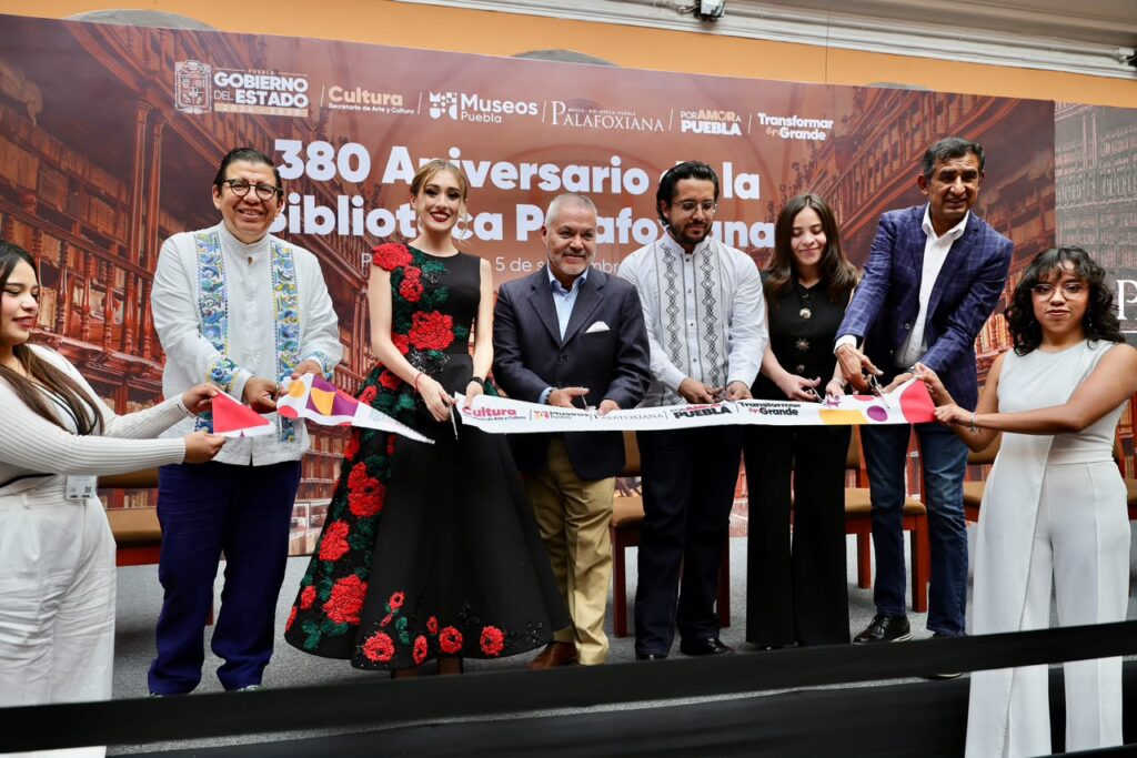 BIBLIOTECA PALAFOXIANA CELEBRA 380 AÑOS DE SER MEMORIA VIVA DE PUEBLA