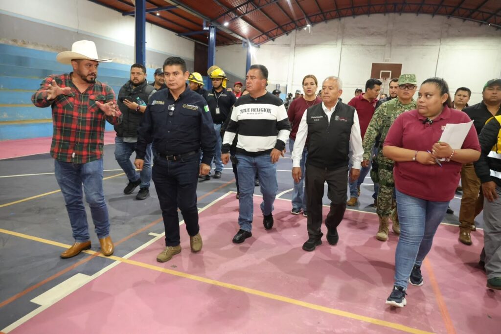 FORTALECE PROTECCIÓN CIVIL REFUGIOS TEMPORALES ANTE TEMPORAL LLUVIOSO EN SIERRA NORTE