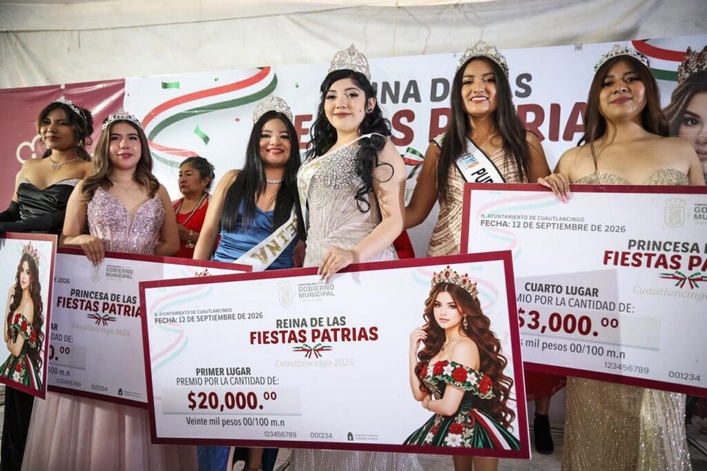 Omar Muñoz corona a Melany Rosas como Reina de las Fiestas Patrias 2026