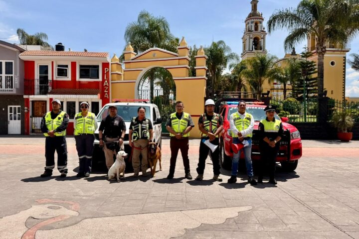 Cuautlancingo participa en el Segundo Simulacro Nacional 2026