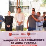 ROBERTO SOLÍS INICIA OBRA DE AGUA POTABLE PARA ALMACENAR MÁS DE 300 MIL LITROS EN NEPOPUALCO
