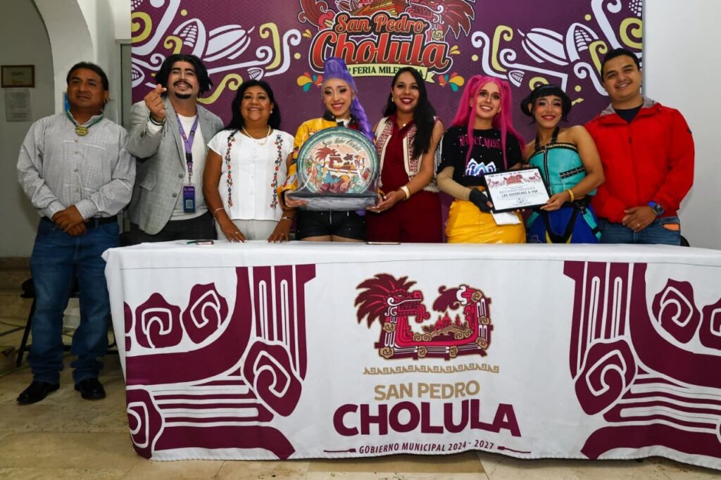 Miles de niñas y niños disfrutaron del tributo a Las Guerreras K-Pop en la Feria Milenaria de San Pedro Cholula