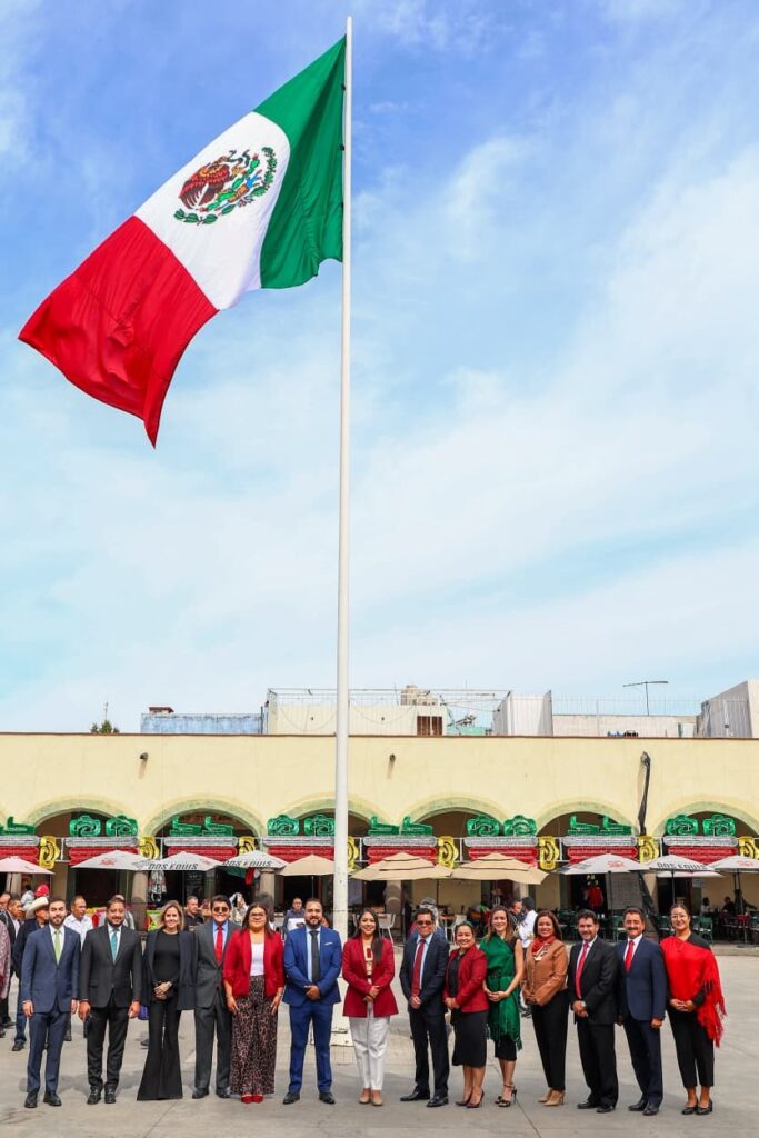Encabeza Tonantzin Fernández ceremonia conmemorativa de la Independencia de México