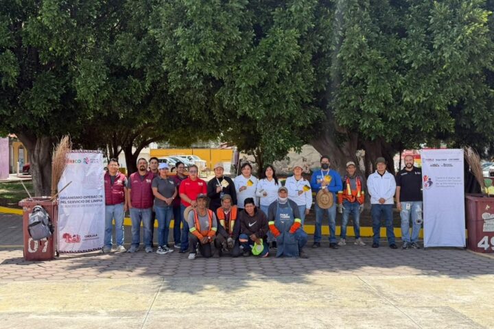 San Pedro Cholula fortalece la recuperación de espacios públicos mediante acciones coordinadas de prevención y limpieza