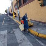 OOSLSPCH mantiene labores de limpieza tras la 76.ª Feria Milenaria de San Pedro Cholula